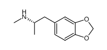 (+)-3,4-Methylenedioxymethamphetamine结构式