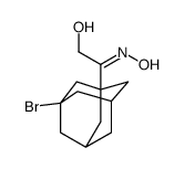 (2Z)-2-(3-Bromoadamantan-1-yl)-2-(hydroxyimino)ethanol Structure