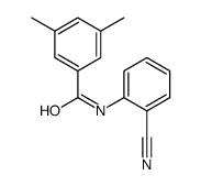 Benzamide, N-(2-cyanophenyl)-3,5-dimethyl- (9CI)结构式