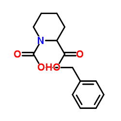 N-CBZ-2-哌啶甲酸结构式