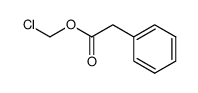 chloromethyl 2-phenylacetate结构式