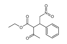 2-acetyl-4-nitro-3-phenylbutyric acid ethyl ester Structure