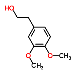 3,4-Dimethoxyphenethyl alcohol Structure