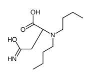 (2S)-4-amino-2-(dibutylamino)-4-oxobutanoic acid Structure