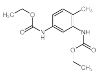 ethyl N-[5-(ethoxycarbonylamino)-2-methyl-phenyl]carbamate结构式