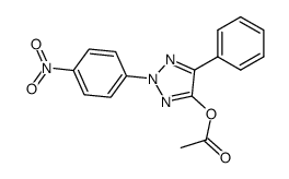 2-(4-nitrophenyl)-5-phenyl-2H-1,2,3-triazol-4-yl acetate结构式