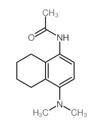 N-(4-dimethylaminotetralin-1-yl)acetamide Structure