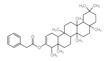 D:A-Friedoolean-2-en-3-ol,phenylacetate (8CI) Structure