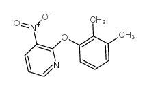 2-(2,3-二甲苯氧基)-3-硝基吡啶结构式
