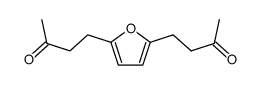 4-[5-(3-oxo-butyl)-furan-2-yl]-butan-2-one结构式