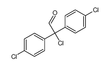2-chloro-2,2-bis(4-chlorophenyl)acetaldehyde结构式