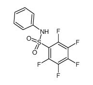 pentafluorophenylsulfonamidobenzene结构式