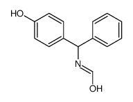 N-[(4-hydroxyphenyl)-phenylmethyl]formamide结构式