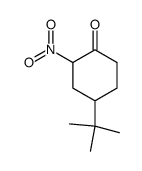 4-t-Butyl-2-nitrocyclohexanone Structure