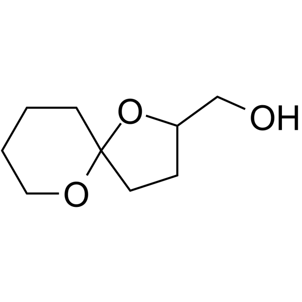 1,6-二噁螺[4.5]-2-癸醇结构式