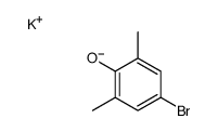 potassium 4-bromo-2,6-xylenolate Structure