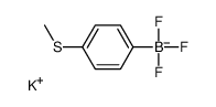 potassium 4-(methylthio)phenyltrifluoro& structure