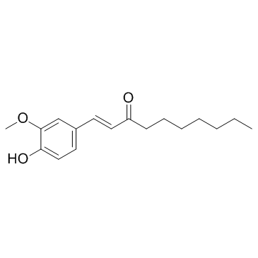 (E)-[6]-Dehydroparadol Structure