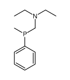 N-ethyl-N-[[methyl(phenyl)phosphanyl]methyl]ethanamine Structure