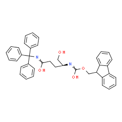 Fmoc-Gln(Trt)-OL Structure