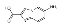 6-氨基-咪唑并[1,2-a]吡啶-2-羧酸结构式
