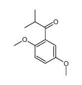 1-(2,5-dimethoxyphenyl)-2-methylpropan-1-one结构式