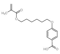 4-((6-(Methacryloyloxy)hexyl)oxy)benzoic acid Structure