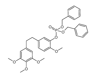 erianin phospho-dibenzyl ester Structure