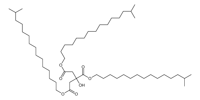 三异鲸蜡醇柠檬酸酯结构式