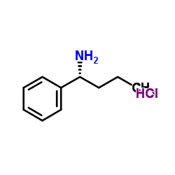 (R)-1-苯基丁-1-胺盐酸盐结构式