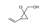 (1-chloro-2-ethenylcyclopropyl)methanol Structure