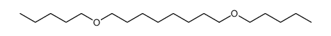 1,8-bis-pentyloxy-octane Structure