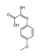 2-(4-methoxyphenylamino)-2-thioxoacetic acid结构式