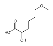 2-hydroxy-6-methoxyhexanoic acid Structure