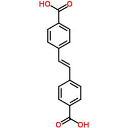 4,4'-Stilbenedicarboxylic acid Structure