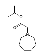 hexahydroazepin-1-yl-acetic acid isopropyl ester Structure