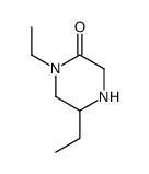 1,5-二乙基哌嗪-2-酮结构式