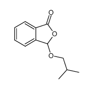 3-isobutoxy-3H-isobenzofuran-1-one结构式