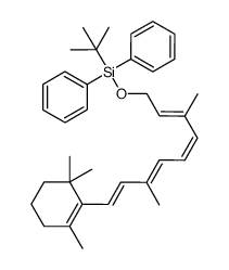 tert-butyldiphenylsilyl 11-cis-retinyl ether Structure