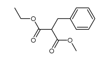 benzyl-malonic acid ethyl ester methyl ester Structure