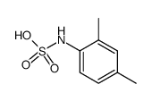 2,4-dimethyl-phenyl-amidosulfuric acid Structure