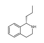(S)-1-propyl-1,2,3,4-tetrahydroisoquinoline结构式