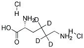 D-赖氨酸二盐酸盐结构式