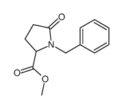 methyl 1-benzyl-5-oxopyrrolidine-2-carboxylate Structure