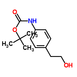 N-Boc-2-(4-氨基苯基)乙醇结构式