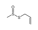 3-methylsulfinylsulfanylprop-1-ene结构式