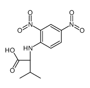 (2S)-2-(2,4-dinitroanilino)-3-methylbutanoic acid结构式