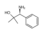 (S)-1-氨基-2-甲基-1-苯基丙-2-醇结构式