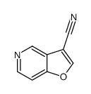 Furo[3,2-c]pyridine-3-carbonitrile(9CI) Structure