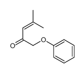 4-methyl-1-phenoxypent-3-en-2-one Structure